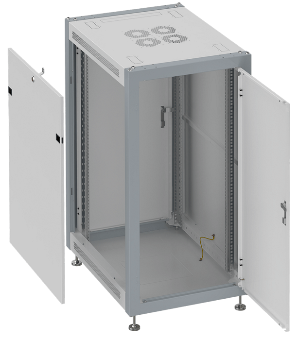

Шкаф напольный 19", 37U SYSMATRIX SL 6837.722 600x800x1780mm (ШхГхВ) передняя дверь сплошная металлическая, задняя дверь сплошная металлическая, повор, SL 6837.722