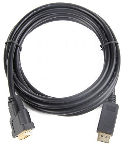 

Кабель Cablexpert DisplayPort-DVI CC-DPM-DVIM-6 20M/25M, экран, 1.8м, черный, пакет, DisplayPort-DVI