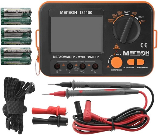 фото Измеритель сопротивления изоляции МЕГЕОН 131100 в Санкт-Петербургe