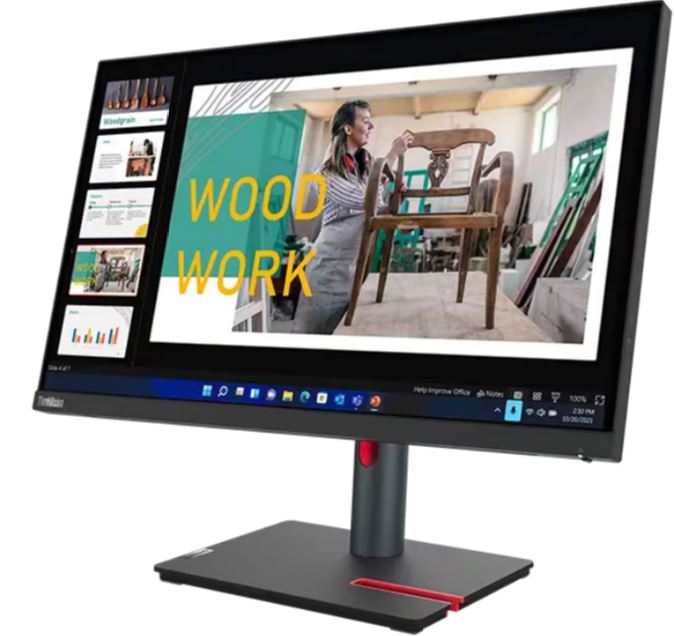 

Монитор 23,8" Lenovo ThinkVision P24q-30 63B4GAT6UK 560x1440 LED, 16:9, IPS, 300cd, 1000:1, 178/178, HDMI, HAS, Piv, 60Hz, DP, USB, black, ThinkVision P24q-30