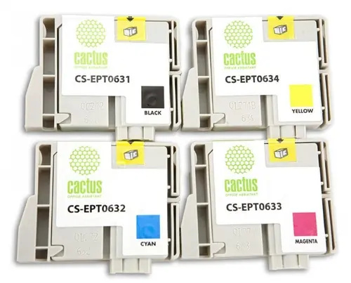 фото Набор картриджей  Cactus CS-EPT0635 в Омске
