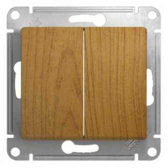 

Переключатель Schneider Electric GSL000565 2-клавишный, сх.6, GSL000565