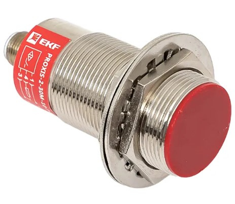 фото Датчик бесконтактный индуктивный EKF PROXIS-2-30M-10-P-NO-M12 в Уфе