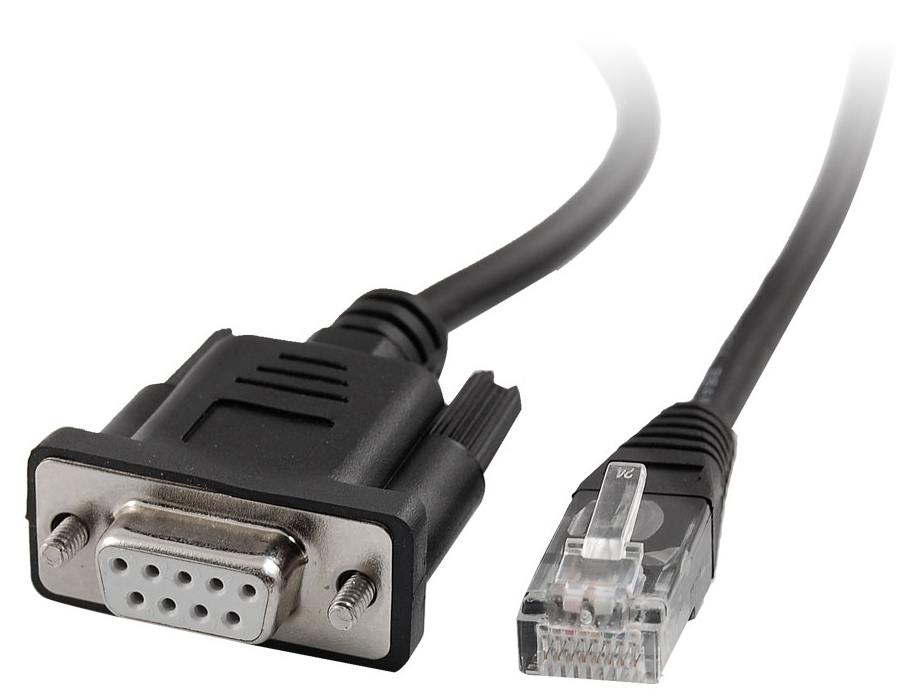 

Кабель MOXA CBL-RJ45F9-150 150cm RJ45 8pin to DB9, female cable, CBL-RJ45F9-150