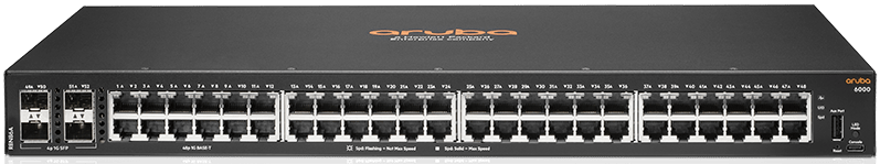 

Коммутатор Aruba 6000 R8N86A 48G 4SFP, 6000