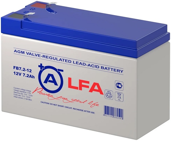 

Аккумулятор LFA FB7.2-12 LFA, FB7.2-12 LFA