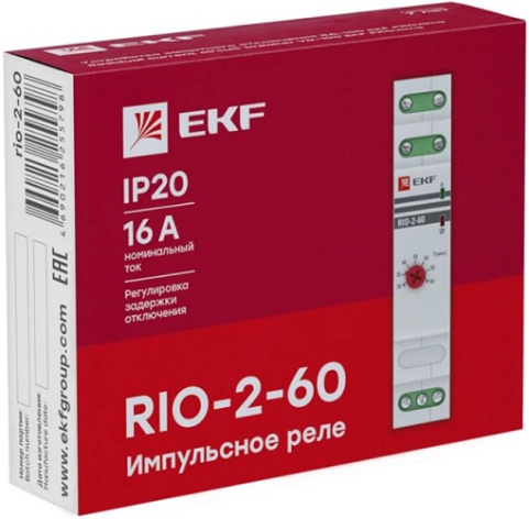 фото Импульсное реле  EKF rio-2-60 в Омске
