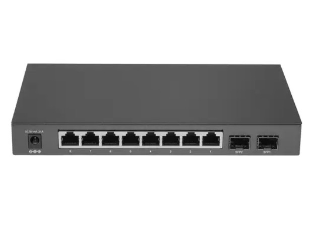 

Коммутатор управляемый TP-LINK SG2210P 8x10/100/1000 PoE (53W), 2xSFP, Smart, SG2210P