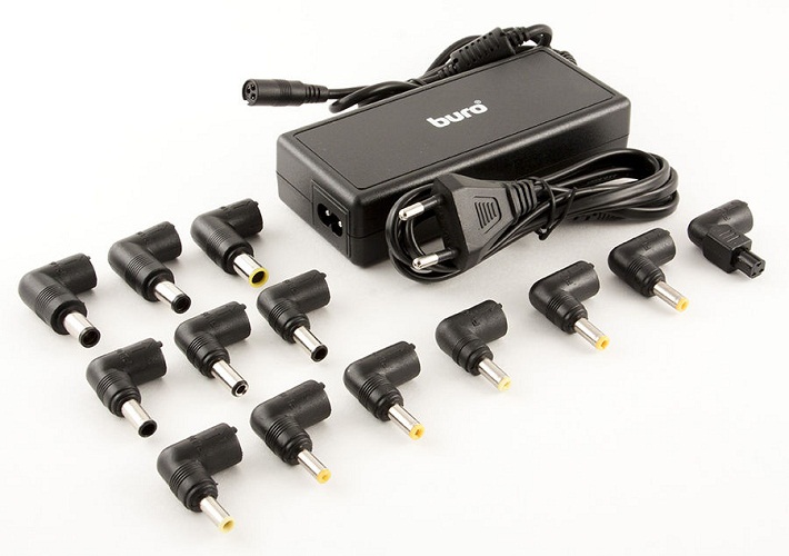 

Адаптер питания для ноутбука Buro BUM-1287M90 автоматический 90W 12V-20V 11-connectors от бытовой электросети, BUM-1287M90