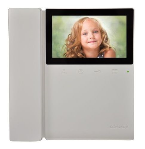 

Монитор COMMAX CDV-43K/VZ CDV43K, дополнительно вызов аудио/видео (при наличии камеры) от координатного подъездного домофона + 3-х вызывных блоков, CDV-43K/VZ