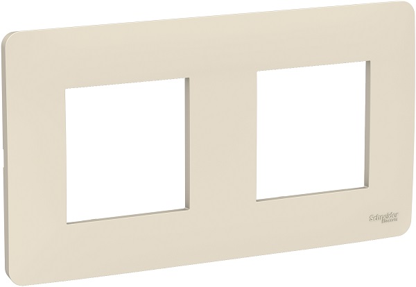 

Рамка Schneider Electric NU200444 Unica Studio, беж, 2-ная, NU200444