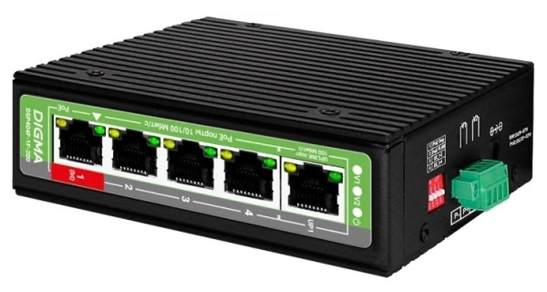 фото Коммутатор неуправляемый Digma DSP404F-1F-200 в Уфе
