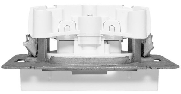 фото Розетка без заземления  EKF UP1-SOW-101