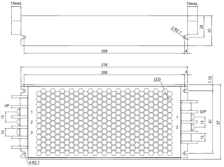 

Преобразователь DC-DC модульный Mean Well RSD-300B-24 Монтаж: в кожухе; P вых: 271 Вт; #: 1; U вх: 16.8...31.2 В; Выход: 24 В; Защита: короткого замык, RSD-300B-24