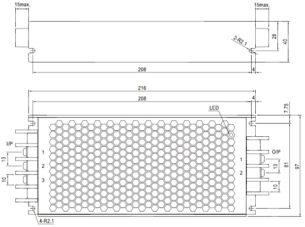 фото Преобразователь DC-DC модульный Mean Well RSD-300B-48 в Уфе