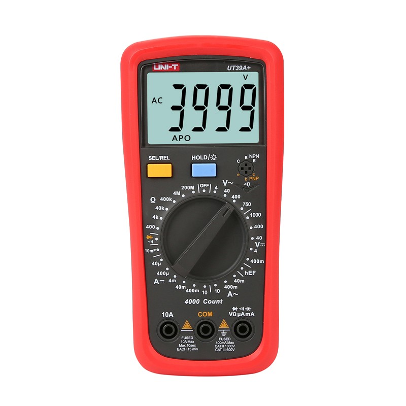 

Мультиметр UNI-T UT39A+ 13-0066 универсальный, UT39A+