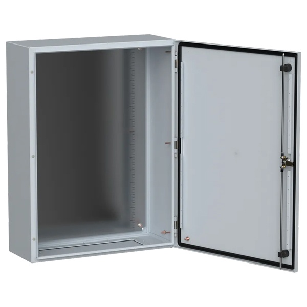 

Щит с монтажной панелью IEK TI5-10-N-080-060-030-66 TITAN 5 металлический ЩМП-80.60.30 УХЛ1 IP66, TI5-10-N-080-060-030-66