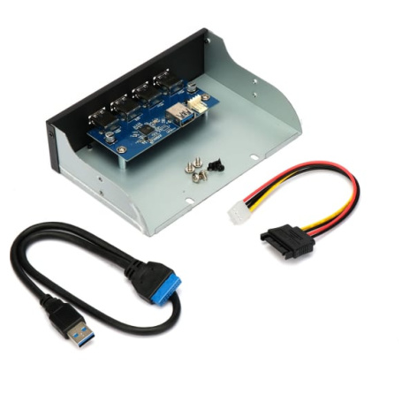 фото Планка  Gembird FP5.25-USB3-4A в Омске