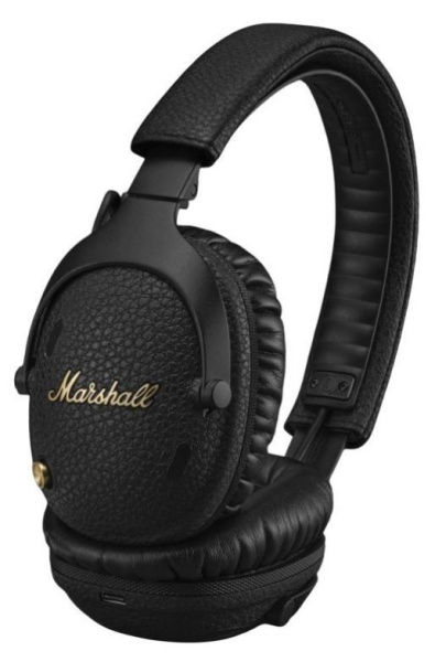 фото Беспроводные наушники Marshall Monitor III A.N.C., Bluetooth, Проводной, Охватывающие, Черный, [1006861]