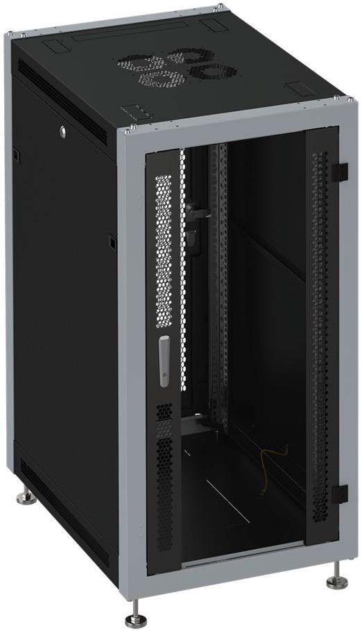 

Шкаф напольный 19", 42U SYSMATRIX SL 6642.913 600x600x2000mm (ШхГхВ) передняя дверь стеклянная, задняя дверь перфорированная, поворотная ручка с замко, SL 6642.913