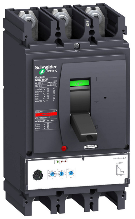 

Автоматический выключатель Schneider Electric LV432693 Micrologic 2.3 400A 3P 3D, LV432693