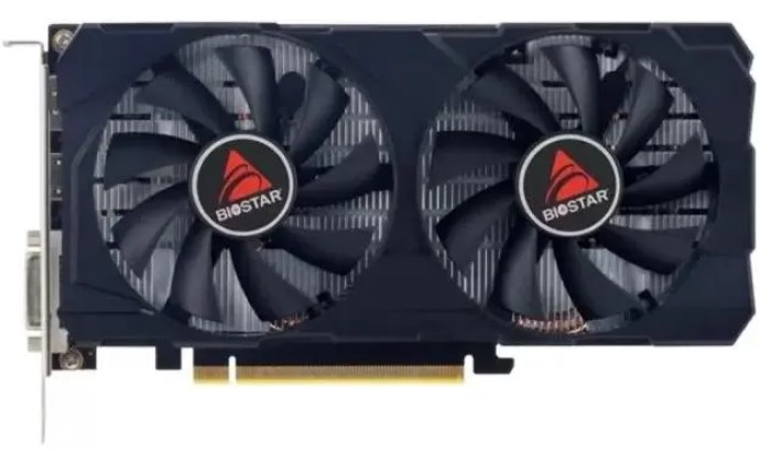 

Видеокарта PCI-E Biostar GeForce RTX 2060 SUPER (VN2066RF82) 8GB GDDR6 256bit 12nm 1650/14000 DVI HDMI DP, GeForce RTX 2060 SUPER (VN2066RF82)