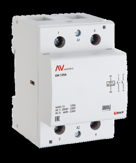 фото Контактор модульный EKF km-av-3-40-40-230V в Ростове-на-Дону