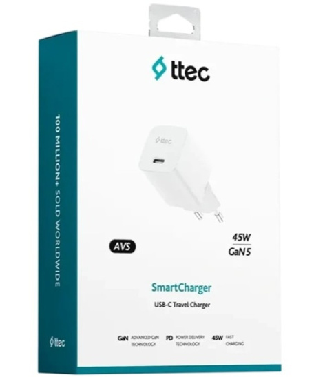 фото Зарядное устройство сетевое TTEC SmartCharger Pro