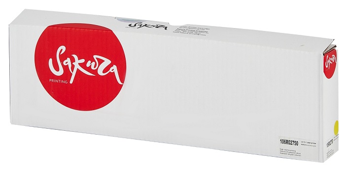 

Картридж Sakura 106R02750 для Xerox WorkCentre 6655, Xerox WorkCentre 6655dn, желтый, 11000 к., 106R02750
