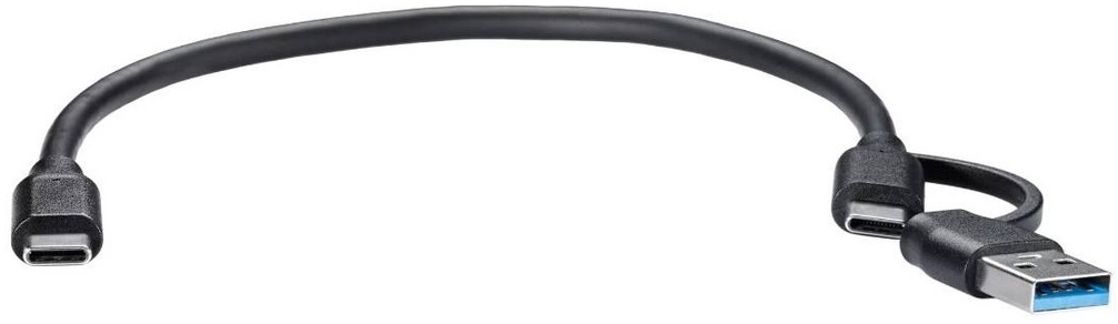 

Кабель Telecom TUS716-0.3M соединительный 2-in-1 USB-A/C Type C, 10Gbps, 0.3m медь, TUS716-0.3M