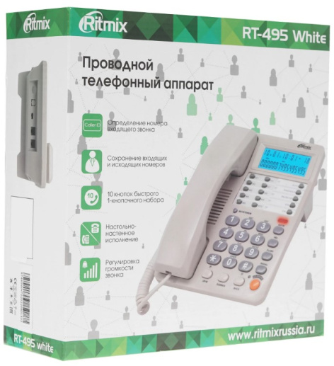 фото Телефон проводной  Ritmix RT-495 в Нижнем Новгороде