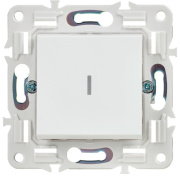 фото Переключатель одноклавишный  IEK SK-V12-1-10-K01