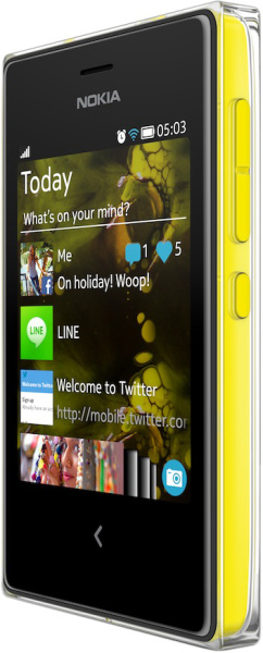фото Мобильный телефон  Nokia 503 Dual Yellow