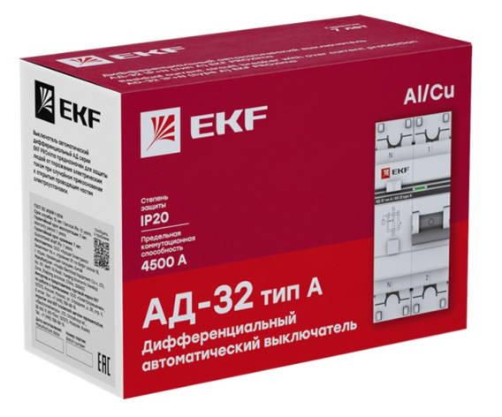 фото Автомат дифференциальный EKF DA32-63-100-a-pro в Челябинске