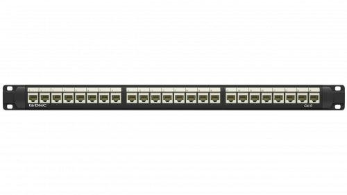 

Патч-панель DKC RN6PPU24 19",1U,CAT6, 24 модуля RJ45, неэкранированная, "RAM telecom", RN6PPU24
