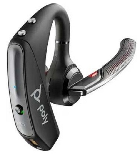 фото Беспроводная моногарнитура Poly Voyager 5200 Office, Bluetooth, Накладные, Черный, [8R711AA] в Ростове-на-Дону