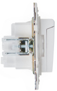 фото Розетка с заземлением IEK SK-R16-16-44-K01