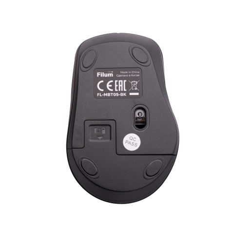 фото Оптическая светодиодная мышь Filum FL-MBT05-BK, Черный, [FL-MBT05-BK] в Уфе