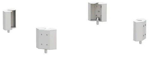Изображение товара Комплект угловых элементов EKF AleSta-BS10 из листовой стали для цоколя задняя стойка