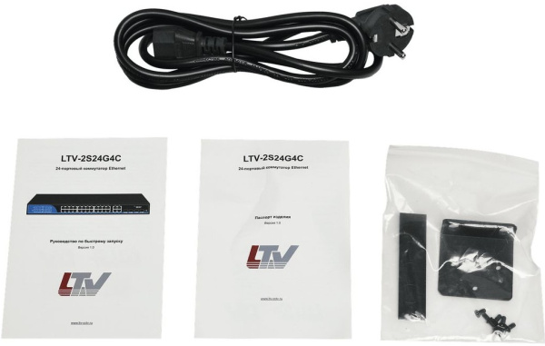 фото Коммутатор неуправляемый LTV LTV-2S24G4C в Омске