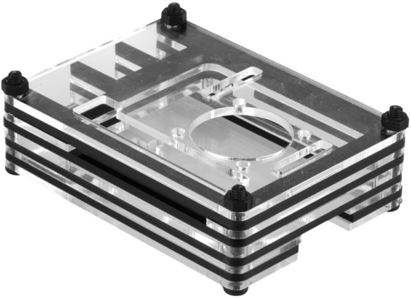 Изображение товара Корпус для Raspberry Pi 4 Qumo RS041 прочный и надежный