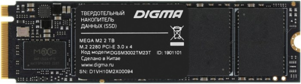 фото Накопитель SSD M.2 2280 Digma DGSM3002TM23T в Казани 2048 ГБ