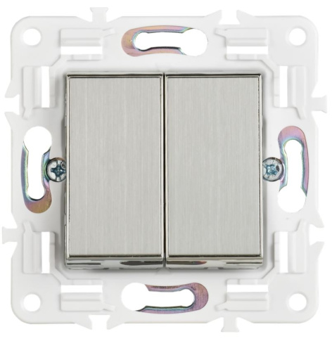 фото Переключатель двухклавишный  IEK SK-V22-0-10-K50 в Санкт-Петербургe