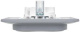 фото Розетка двухместная с заземлением в сборе IEK SK-R24-16-K03-F в Казани