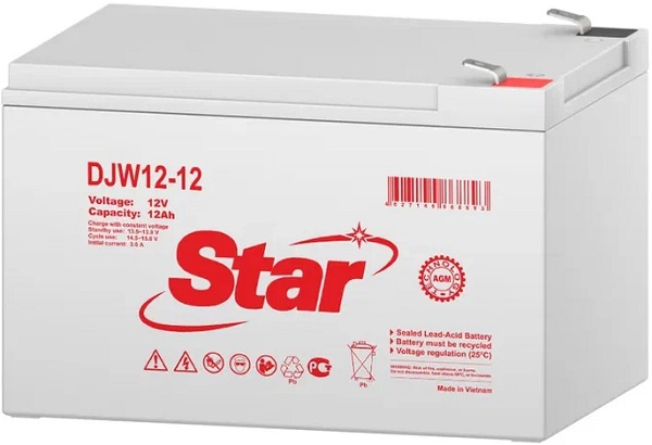 фото Аккумулятор  Star DJW12-12 в Челябинске