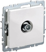 фото Розетка телевизионная проходная IEK BR-A10-P-K01