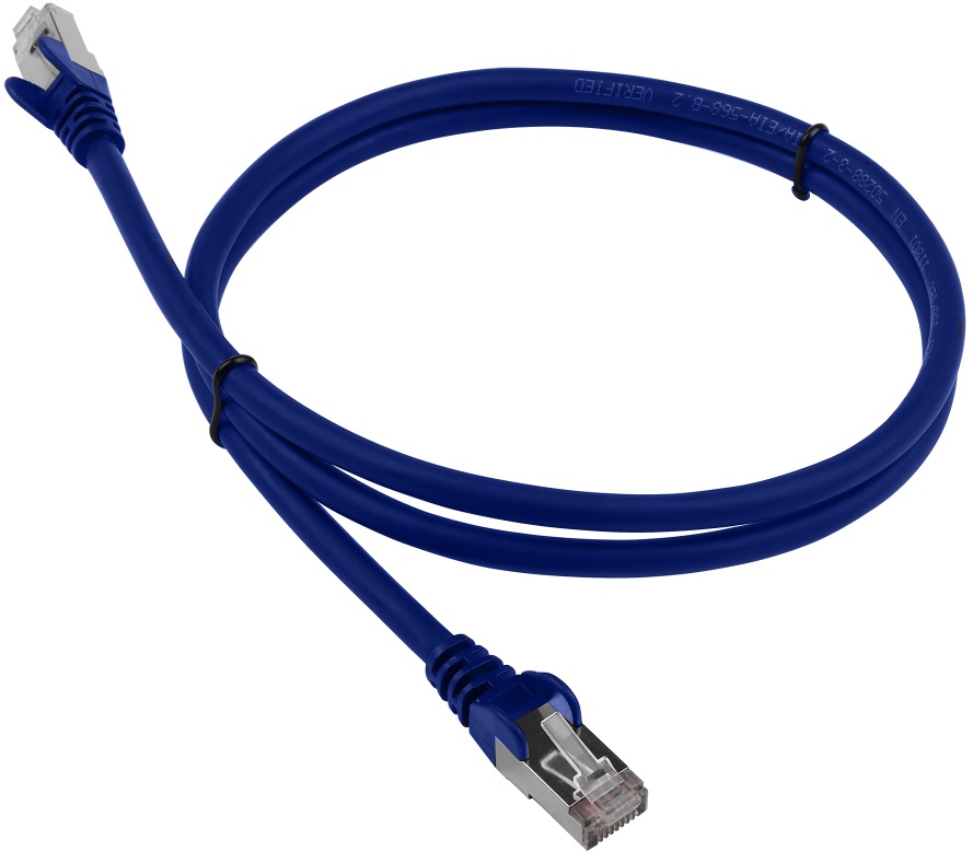 

Кабель патч-корд F/UTP 6 кат. 3м Lanmaster LAN-PC45/S6-3.0-BL RJ45 - RJ45, 4 пары, синий, LSZH, LAN-PC45/S6-3.0-BL