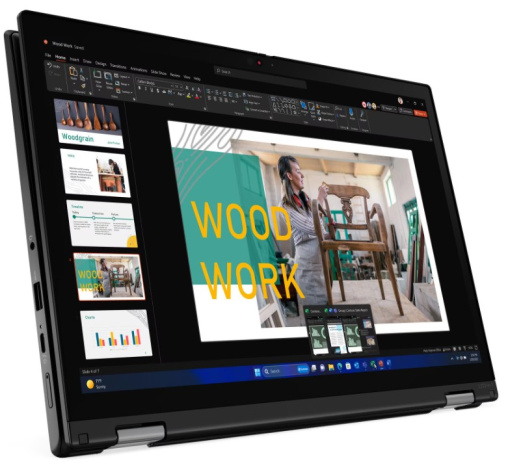 фото Ноутбук  Lenovo ThinkPad L13 2-in-1 Gen 5 в Челябинске 13.3 ", Core Ultra 7, 16 Гб RAM, 1 Тб SSD, Arc graphics, Черный