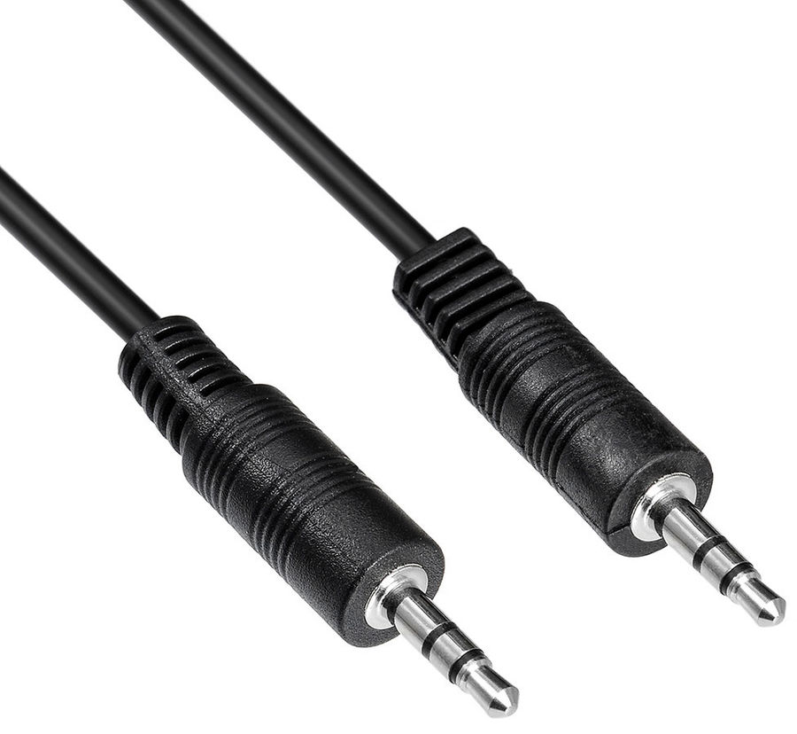 

Кабель акустический Buro BAAC002-2 Jack 3.5 (m)/Jack 3.5 (m) 2м. черный 1518717, BAAC002-2