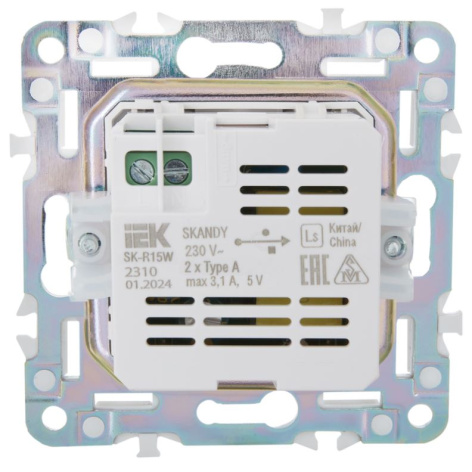 фото Розетка USB  IEK SK-U21-D31-K01 в Казани
